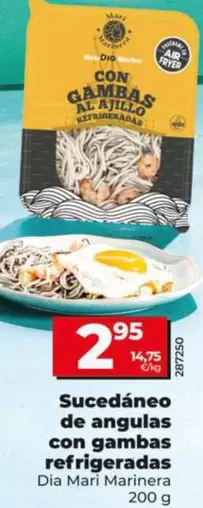 Dia Mari Marinera - Sucedáneo De Angulas Con Gambas Refrigeradas 200 G