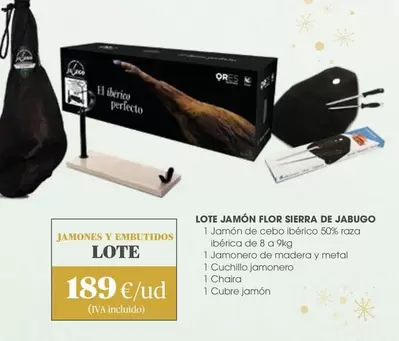 Jamon De Cebo Iberico 50% Raza Iberica
