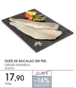 origen - Filete De Bacalao Sin Piel