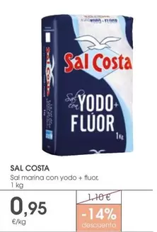 Sal Costa - Sal Marina Con Yodo + Fluor