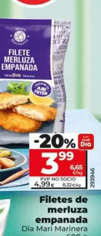 Dia Mari Marinera - Filetes De Merluza Empanada