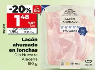 Dia Nuestra Alacena - Lacón Ahumado En Lonchas