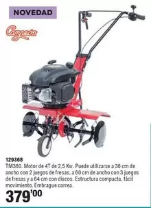 Campeón - 129368 Motoazadas A Gasolina