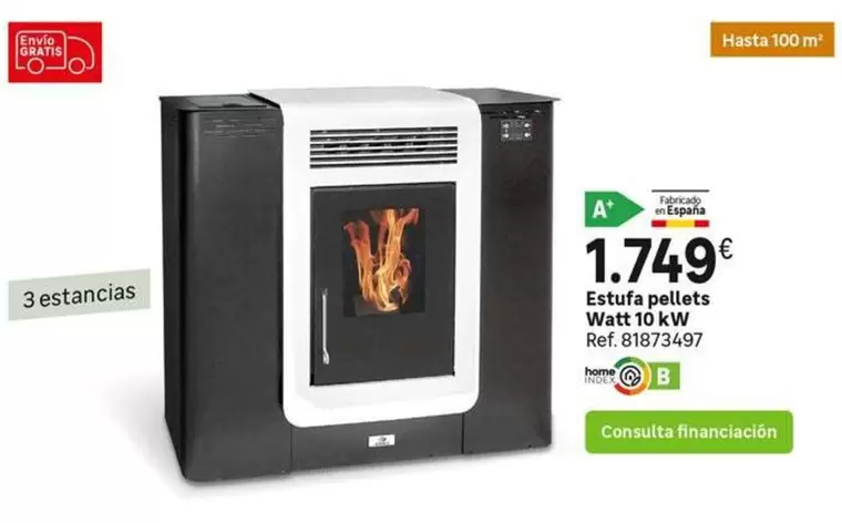 home - Estufa Pellets Watt 10 Kw