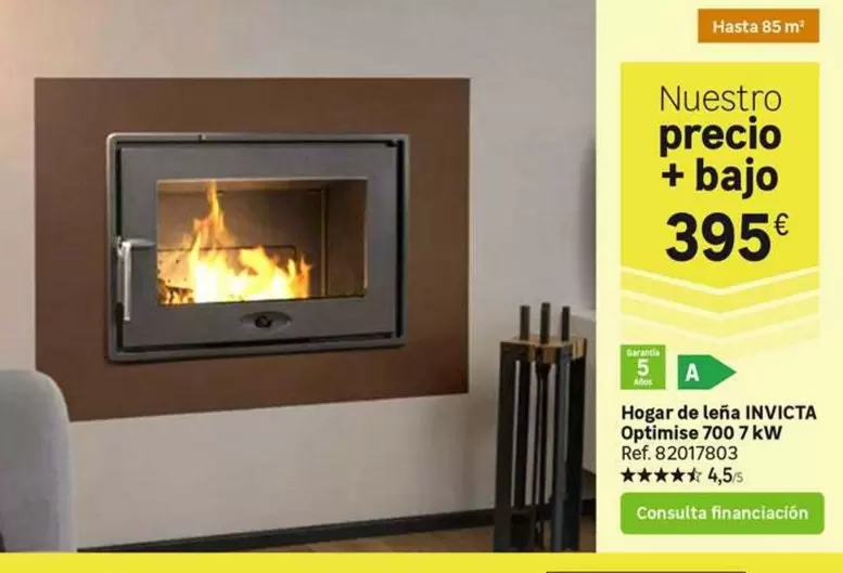 Invicta - Hogar De Leña Optimise