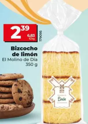 El Molino De Dia - Bizcocho De Limón  350 G