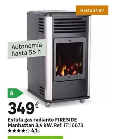 Manhattan - Estufa Gas Radiante