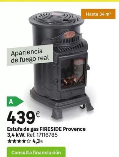 Estufa De Gas Provence