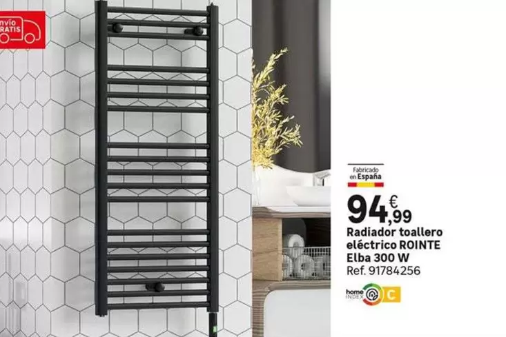 Rointe - Radiado Toallero Eléctrico