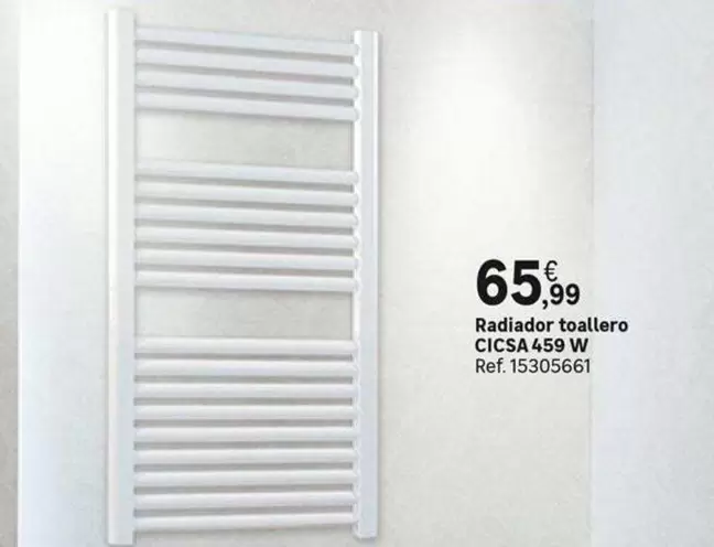 Radiador Toallero Cicas A459 W