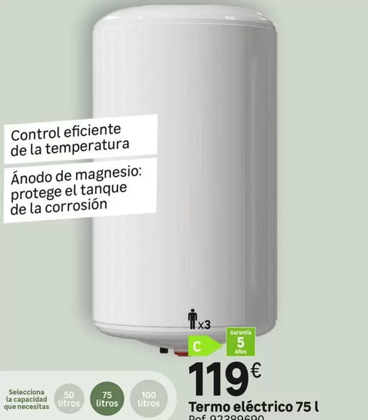 Control - Termo Electrico