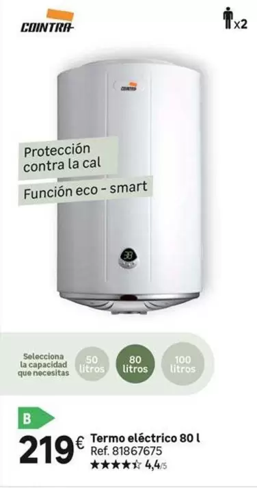 Cointra - Termo Eléctrico 80 L