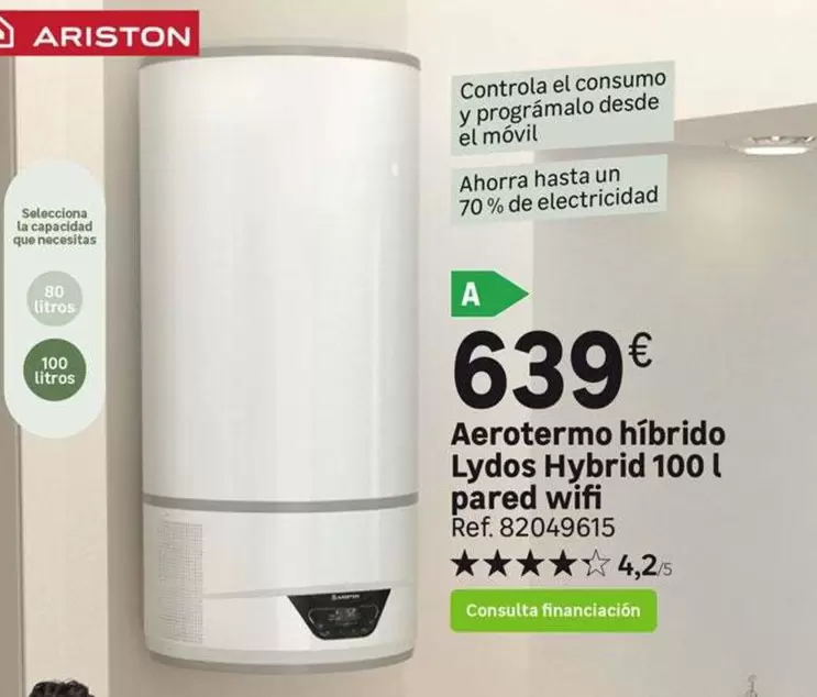 Ariston - Aerotermo Hibrido Hydro