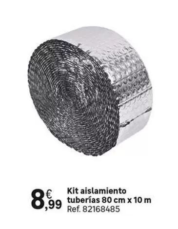 Kit Aislamiento Tuberias 80 Cm X 10 M