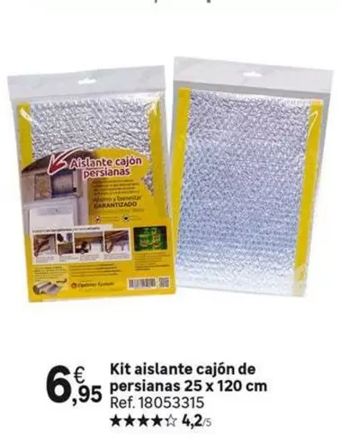 Kit Aislante Cajón De Persianas