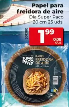 Dia Super Paco - Papel Para Freidora De Aire