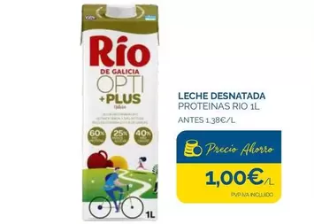 Rio - Leche Desnatada Proteinas