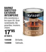 Xylazel - Barniz Sintetico Exterior Intemperie