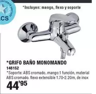 Grifo Bano Monomando 146152