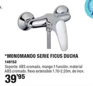Monomando Serie Ficus Ducha 146153