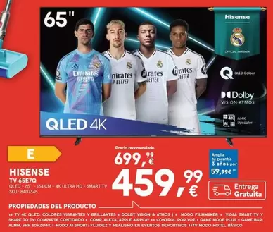 Hisense - Tv 65E7Q