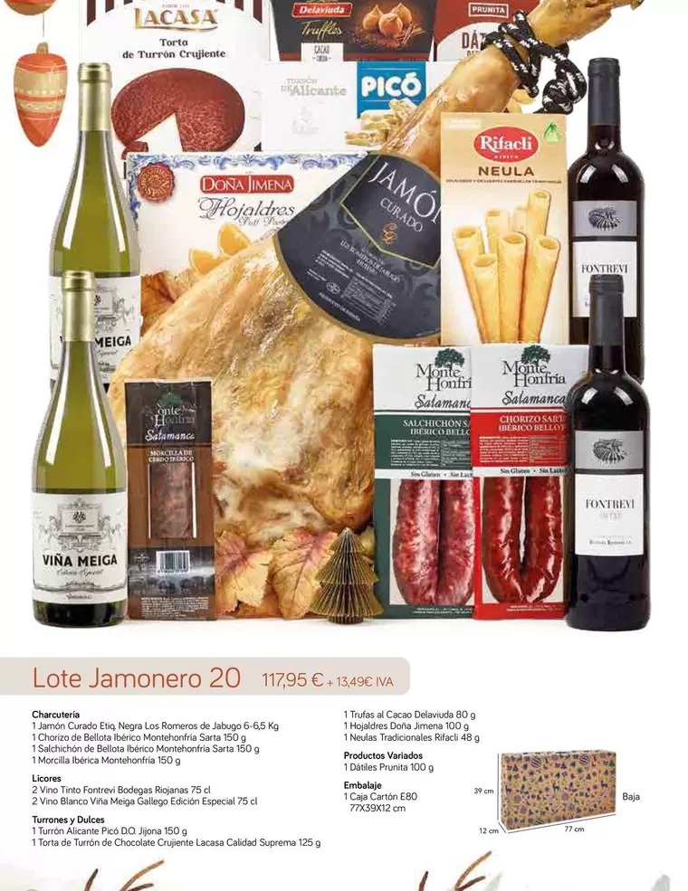 Lote Jamonero 20
