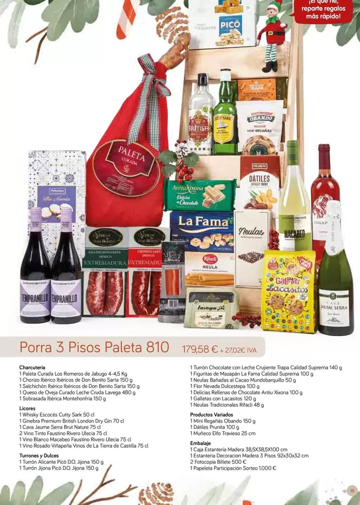 Porra 3 Pisos Paleta 810