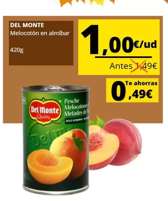 Del Monte - Melocoton En Almibar