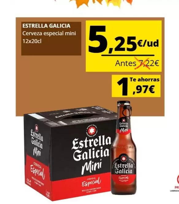 Estrella Galicia - Cerveza Especial Mini