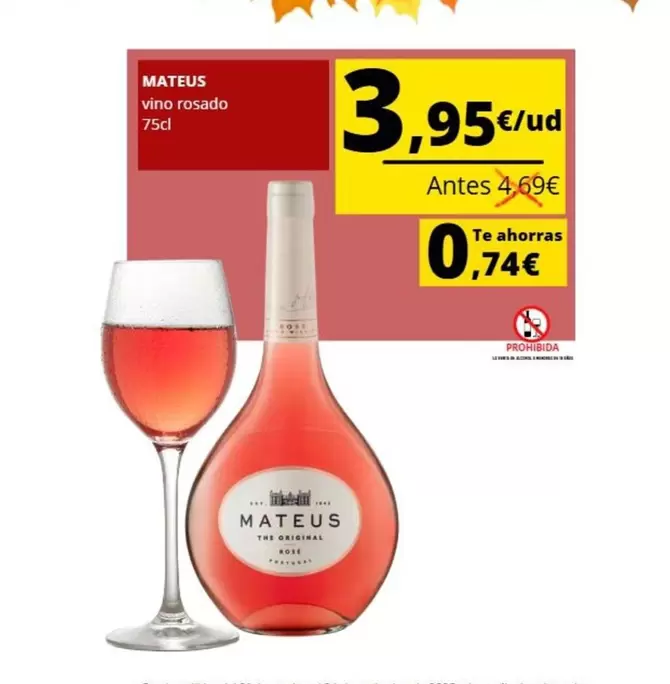 Mateus - Vino Rosado