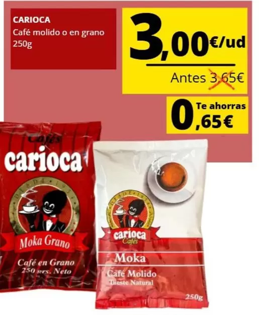 Carioca - Cafe Molido O En Grano