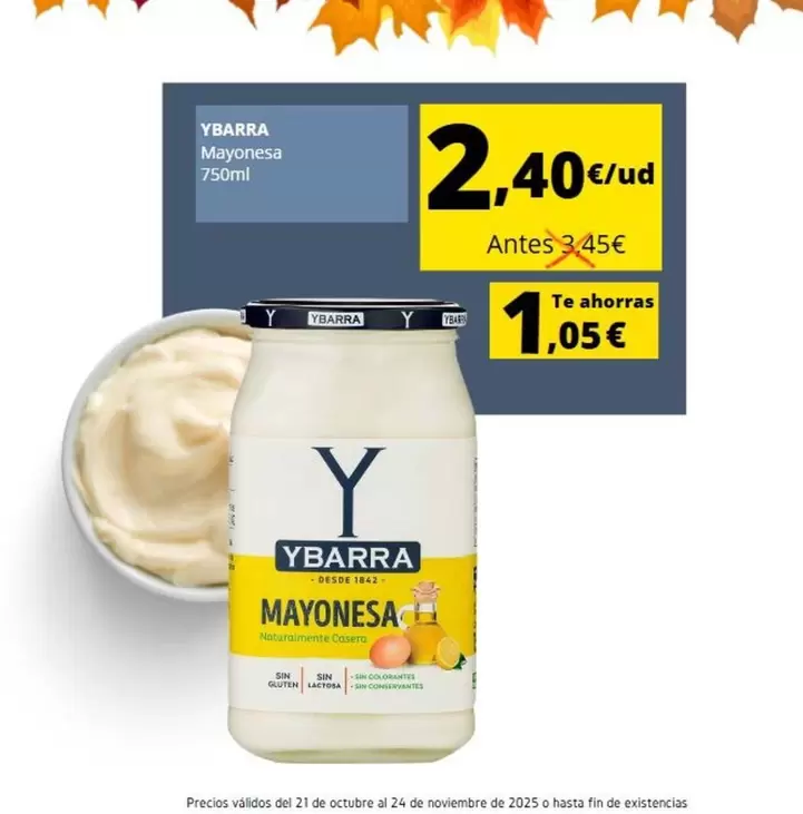 Ybarra - Mayonesa