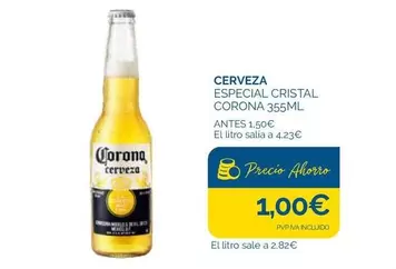 Corona - Cerveza Especial Cristal 