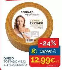 Cerrato - Queso Tostado Viejo 1/4 Kg