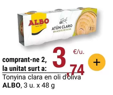 Albo - Tonyina Clara En Oli D'oliva