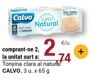 Calvo - Tonyina Clara Al Natural