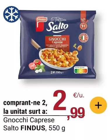 Findus - Gnocchi Caprese