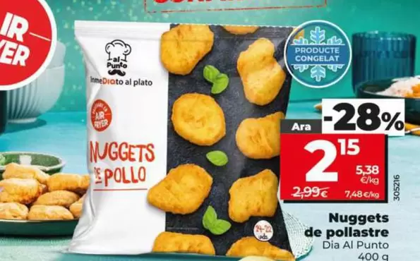Dia Al Punto  - Nuggets De Pollo 400 G