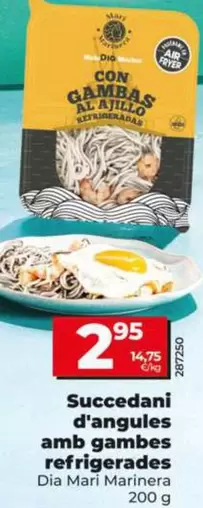 Dia Mari Marinera - Sucedáneo De Angulas Con Gambas Refrigeradas 200 G