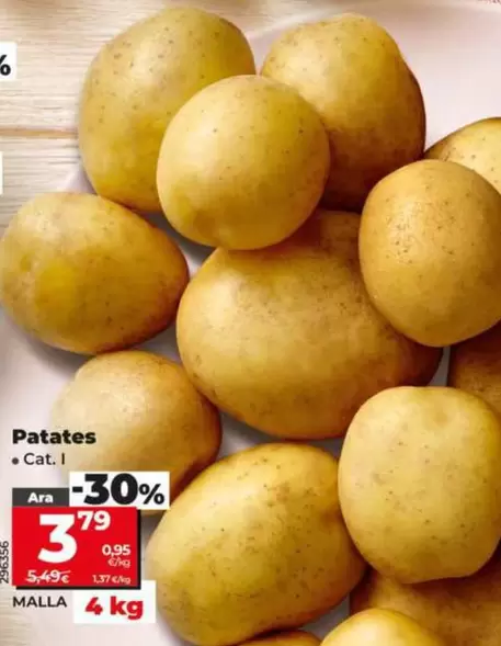 Patatas Malla 4 Kg