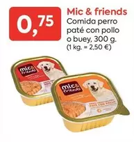 Comida Perro Paté Con Pollo O Buey