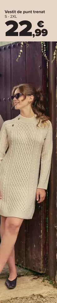 Vestido Punto Trenzado