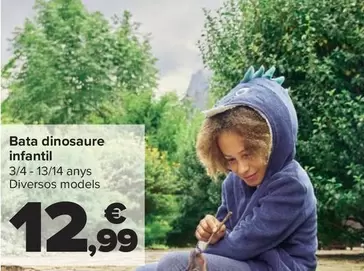 Bata Dinosaurio Infantil