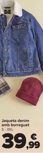 TEX - Chaqueta Denim Con Borreguito