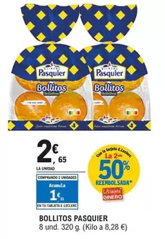 Pasquier - Bollitos