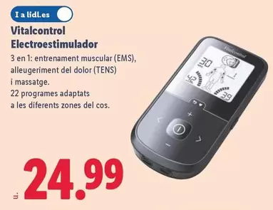 Vitalcontrol - Electroestimulador