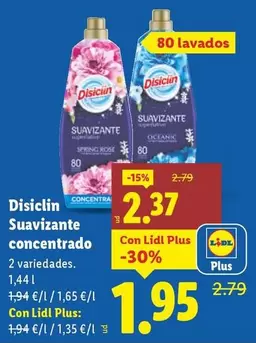 Disiclin - Suavizante Concentrado