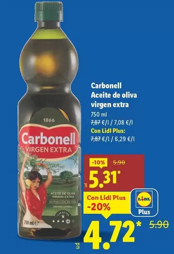 Carbonell - Aceite De Oliva Virgen Extra
