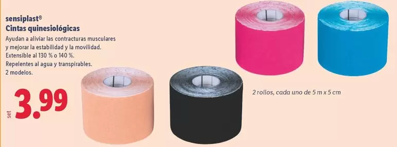 Sensiplast - Cintas Quinesiologica