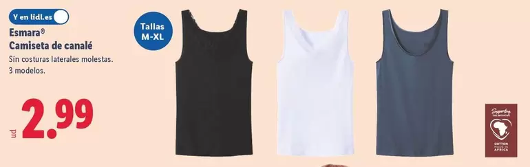 Esmara - Camiseta De Canalé